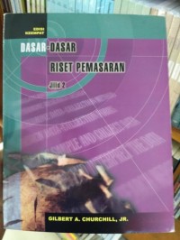 Dasar-Dasar Riset Pemasaran Jilid 2