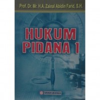 Hukum pidanan 1