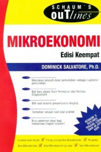 Teori dan soal-soal: Mikroekonomi Edisi Ke 4
