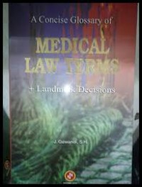 Medical law Terms