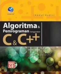 algoritma dan pemrograman menggunakan c &c++
