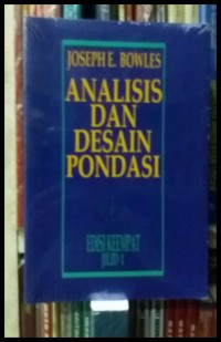 Analisis Dan Desain Pondasi