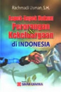 Aspek-Aspek hukum perorangan &kekeluargaan di Indonesia