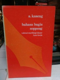 Bahasa Bugis Soppeng: Valensi Morfologi Dasar Kata Kerja