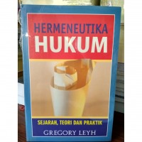 Hermeneutika Hukum