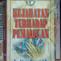 Kejahatan terhadap pemalsuan