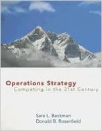 Operations Strategy COmpeting in the 21st century