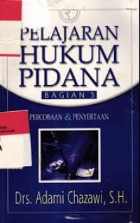 pelajaran hukum pidana